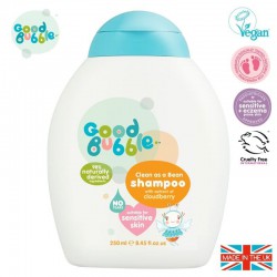 Good Bubble Organiczny szampon wegański dla Noworodka i Niemowlaka Cloudberry 250 ml