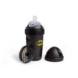 Herobility - butelka antykolkowa Herobottle 240 ml, Batman + smoczek M (2 m+)