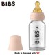 BIBS - Antykolkowa Butelka Szklana dla Niemowląt 110 ml BLUSH