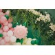 Balon foliowy Kwiat, 70x62 cm, mix