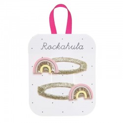 Rockahula Kids - 2 spinki do włosów Magical Rainbow