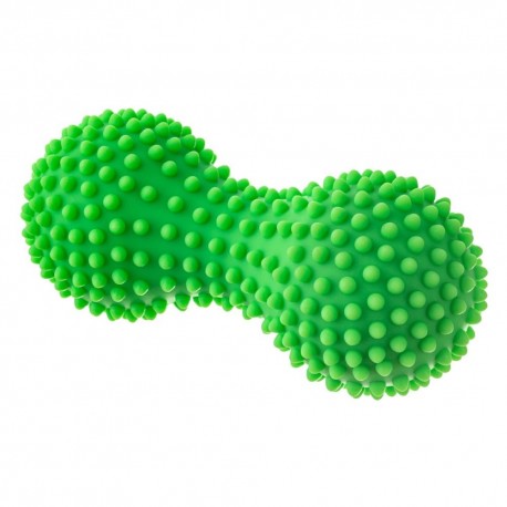 Jeżyk "Duoball" do masażu i rehabilitacji zielony