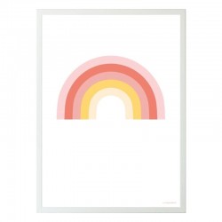 A Little Lovely Company - Plakat Rainbow 70 x 50 cm