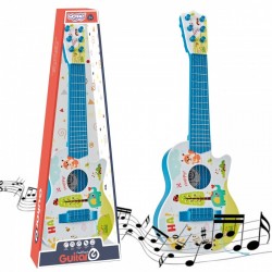 WOOPIE Gitara Akustyczna dla Dzieci Niebieska 55 cm