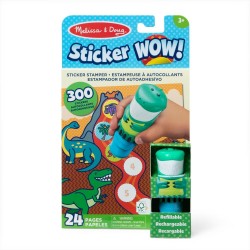 Sticker WOW! Stempelki z naklejkami dinozaury