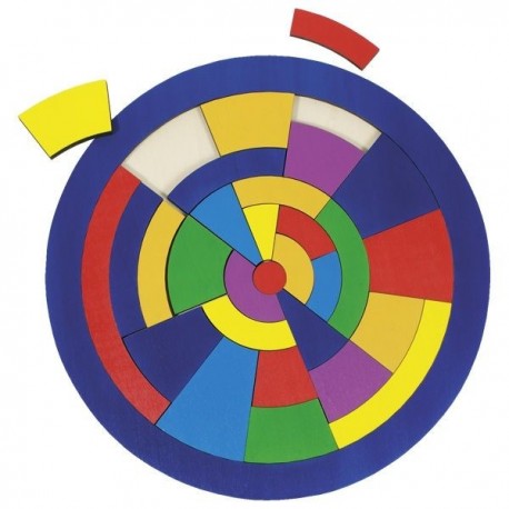 Puzzle koło - układanka edukacyjna Goki