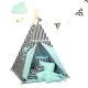 Namiot tipi dla dziecka Miętowy Szyk - zestaw mini